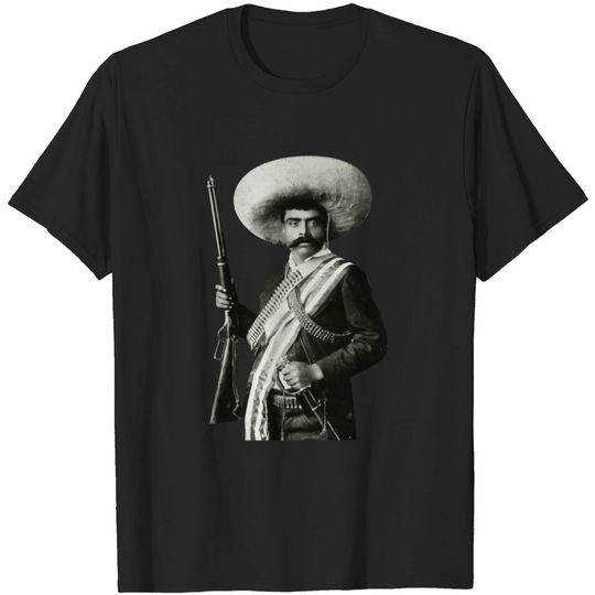 Emiliano Zapata Mexican Revolution Cool Gift Tee T Shirt
