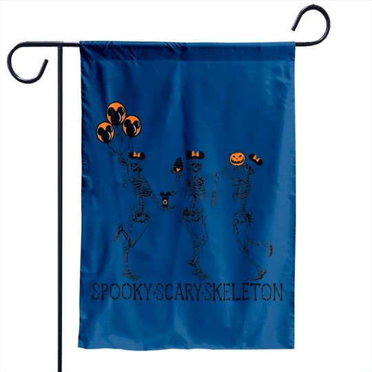 Discover Disney Spooky Scary Skeleton Garden Flag, Skeleton Mickey Garden Flags