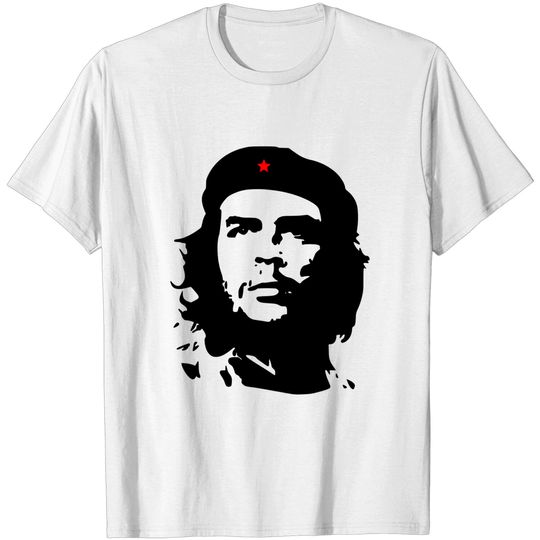 Che Guevara Face Silhouette Iconic Retro Political Revolution Cuba Men's T Shirt