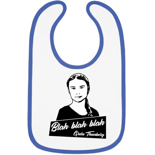 Blah, blah, blah Greta Thunberg Bibs