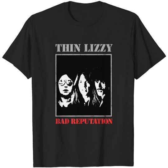 Thin Lizzy Unisex Tee: Bad Reputation