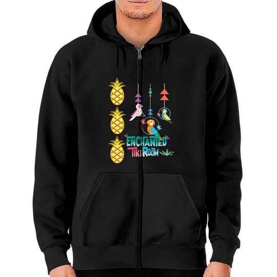 Enchanted Tiki Room - Disney - Zip Hoodies