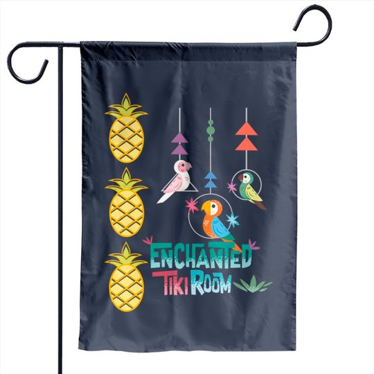 Enchanted Tiki Room - Disney - Garden Flags