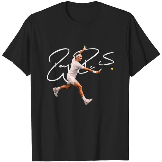 Roger Federer Autograph - Roger Federer - T-Shirt