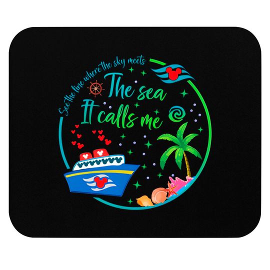 Moana Cruise Mouse Pads, Disney Cruise Mouse Pads
