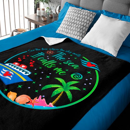 Moana Cruise Baby Blankets, Disney Cruise Baby Blankets