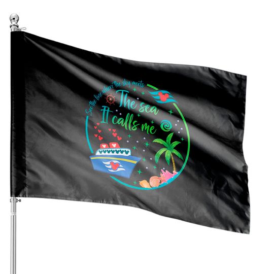 Moana Cruise House Flags, Disney Cruise House Flags