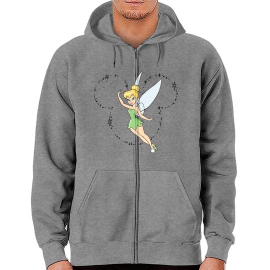 Discover Tinkerbell Mickey Ear Disney Zip Hoodies, Disney Tinkerbell Shirt