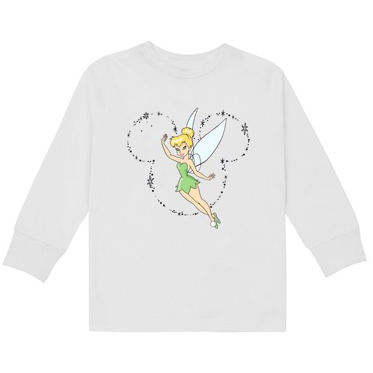Discover Tinkerbell Mickey Ear Disney Kids Long Sleeve T-Shirts, Disney Tinkerbell Shirt