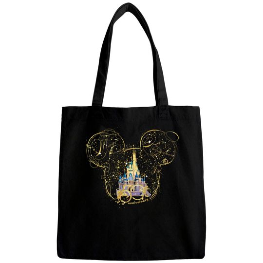 Disney 50th Anniversary Celebration Bags, Disney Vacation Bags, Disney World 50th Anniversary Bags, Disney World Bags, Disney Trip Bags
