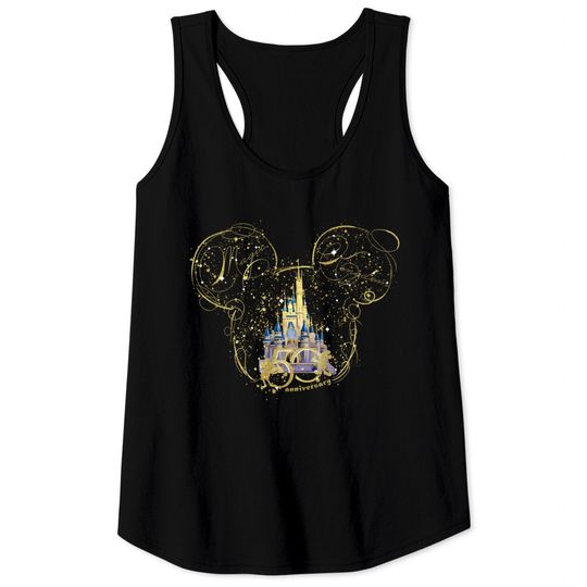 Disney 50th Anniversary Celebration Tank Tops, Disney Vacation Tank Tops, Disney World 50th Anniversary Tank Tops, Disney World Tank Tops, Disney Trip Tank Tops
