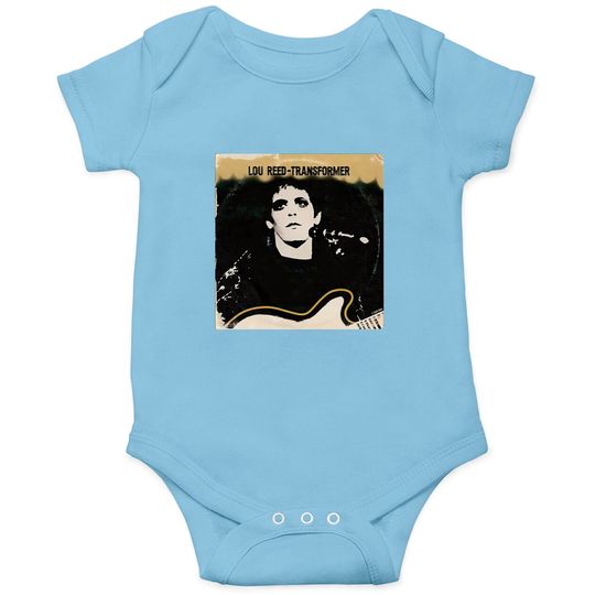 Lou Reed Unisex Onesie: Transformer Vintage Cover