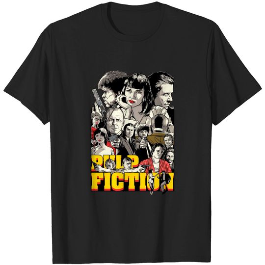 Pulp Fiction V10 Poster Men T Shirt