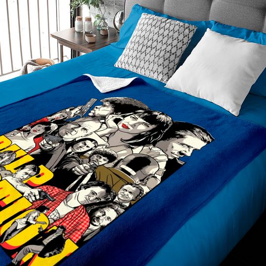 Pulp Fiction V10 Poster Men Baby Blankets