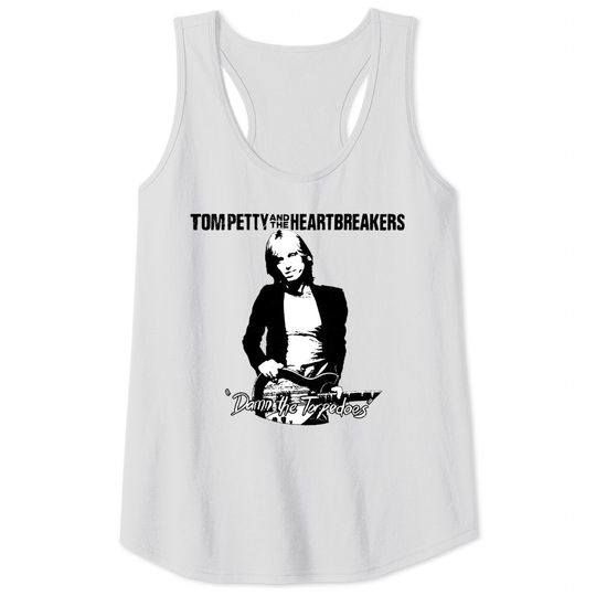 1980 Tom Petty Damn The Torpedoes Tour Shirt, Tom Petty-The Heartbreakers Logo Vector Tank Tops