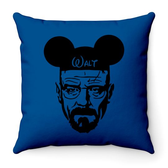 Discover Walter White Disney Throw Pillows
