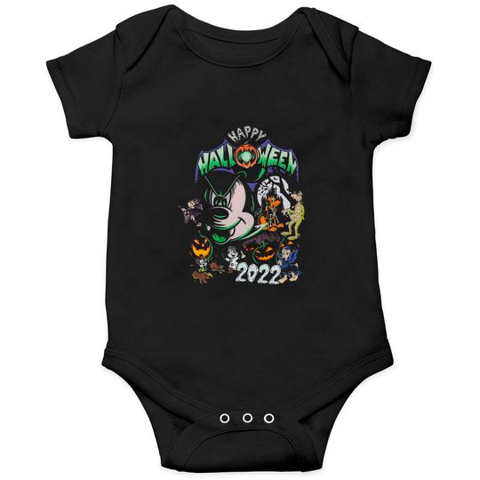 Mickey Vampire Halloween Onesies, Disneyland Happy Halloween 2022 Onesies