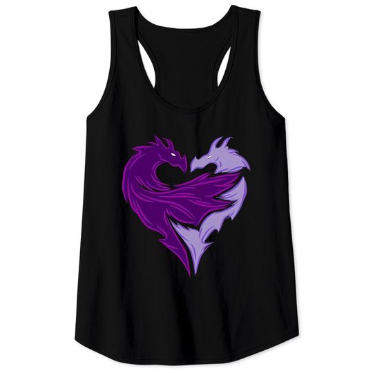 Disney Descendants 2 Mal Dragon Tank Tops Disneyland Trip Shirt