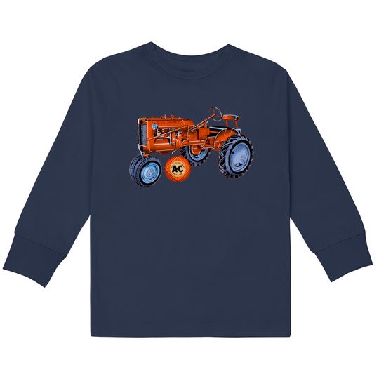 Allis Chalmers Tractor USA - Tractor - Kids Long Sleeve T-Shirts