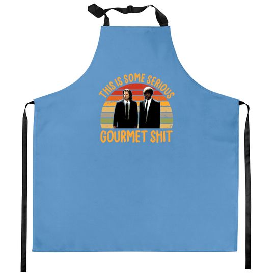 Pulp Fiction Serious Gourmet Vintage - Pulp Fiction - Kitchen Aprons