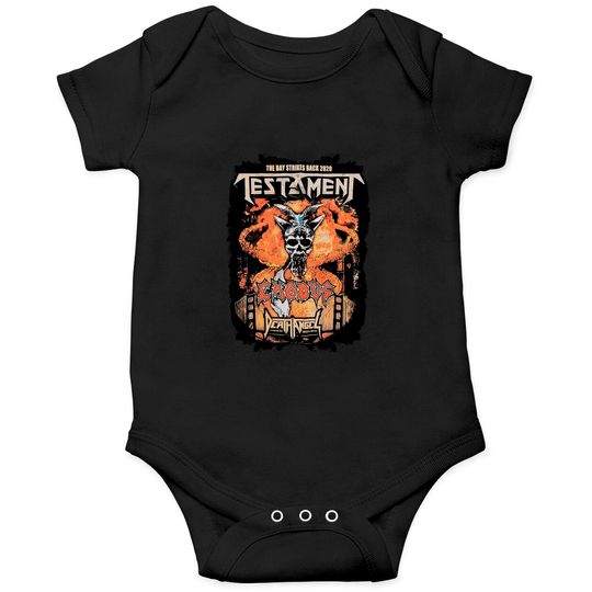Testament Unisex Onesies: The Bay Strikes Back Europe 2020 Tour