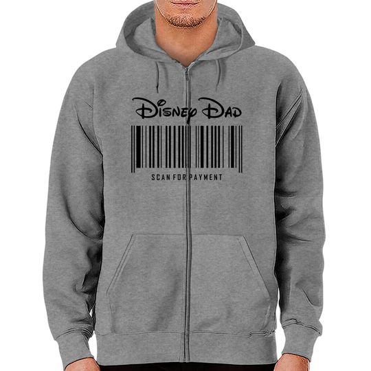 Disney Dad Disneyland  Disney Trip Disney Family Vacation Zip Hoodies