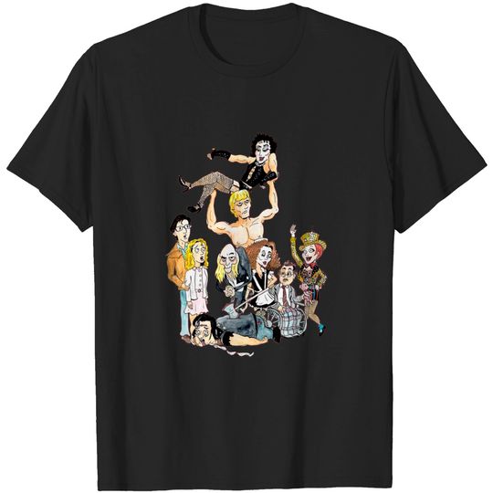 Rocky Horror picture Show - cartoon style - Rocky Horror - T-Shirt