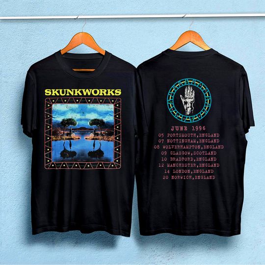Vintage Skunk Works Merch T-Shirt Shirt 1996 Tee