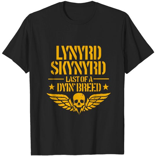 Lynyrd Skynyrd Men's Last of T-Shirt Military