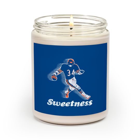 Chicago Bears Retro Walter Payton Scented Candles