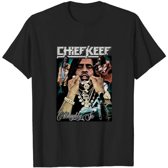 Chief Keef Rap Tee Shirt, Sweatshirt/ Vintage Rap T-shirt