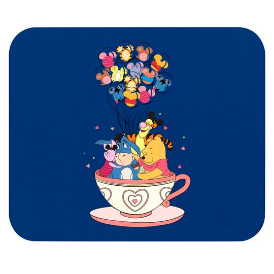 The Pooh Mouse Pads, Disney Pooh Eeyore Piglet Tigger Mouse Pads