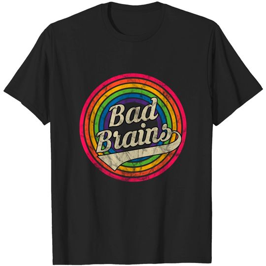 Bad Brains - Retro Rainbow Faded-Style - Bad Brains - T-Shirt