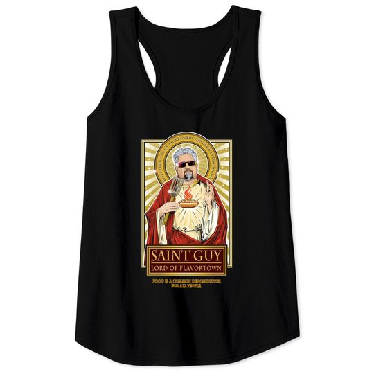 Saint Guy - Guy Fieri - Tank Tops