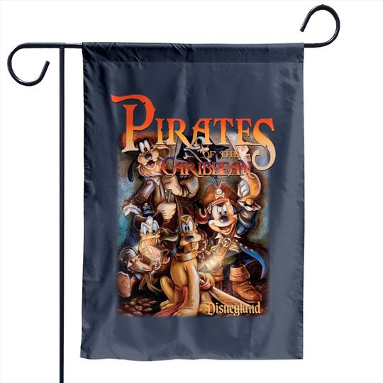 Disney Mickey Pirates Garden Flags,Disneyland vintage Garden Flags,Disney cruise 2022 Garden Flag