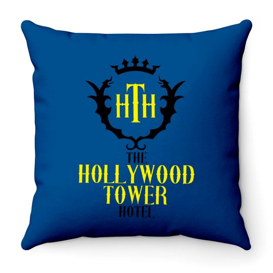 Disney Hollywood Tower Hotel - Tower of Terror - Adult Throw Pillows