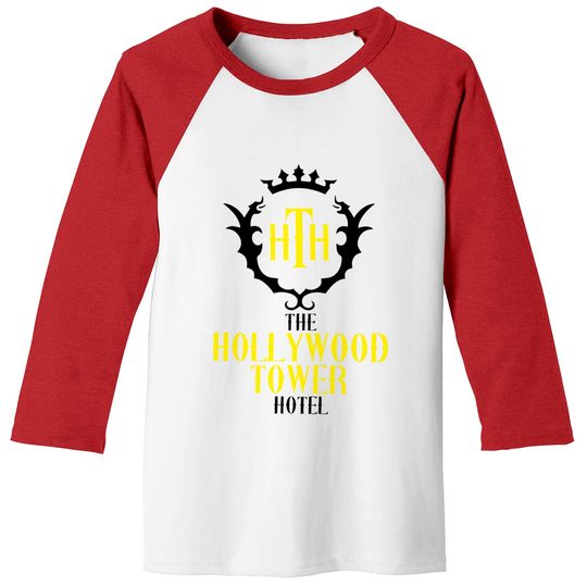 Disney Hollywood Tower Hotel - Tower of Terror - Adult Baseball Tees