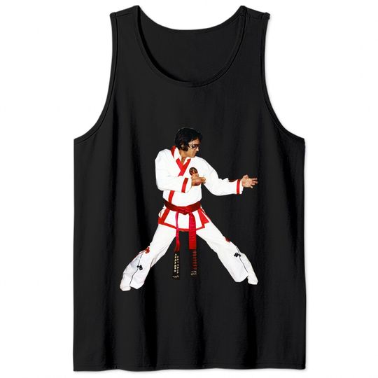 Karate Elvis - Elvis Presley - Tank Tops