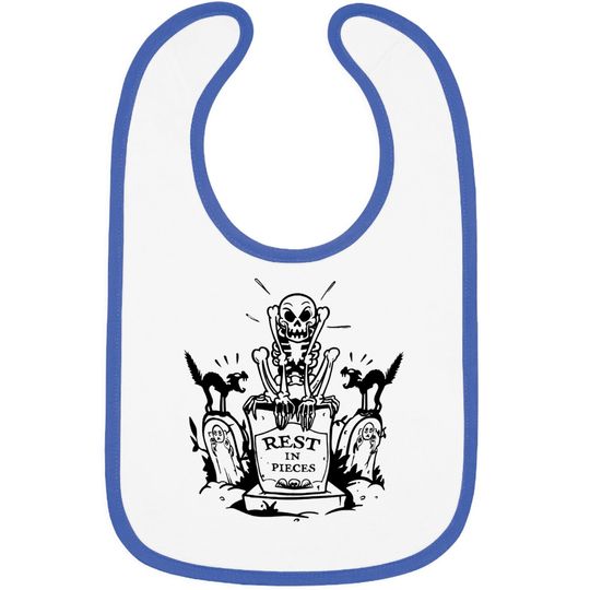 Funny Disney Dancing Skeleton Bibs, Silly Symphony 1929