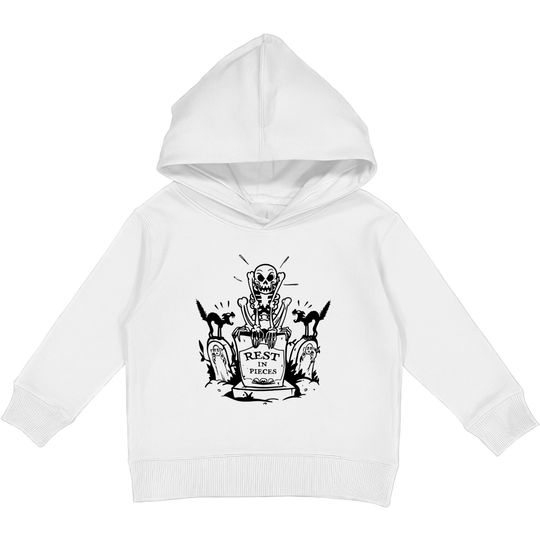 Funny Disney Dancing Skeleton Kids Pullover Hoodies, Silly Symphony 1929