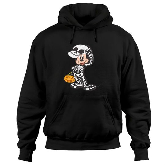 Disney Mickey Mouse Skeleton Costume Hoodies Halloween
