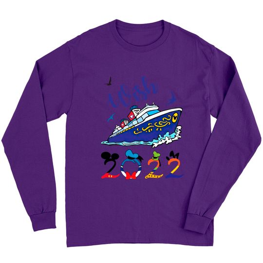 Disney Wish Cruise family shirt 2022, Cruise shirt 2022, Disney cruise family Long Sleeves