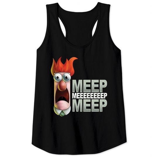 Disney The Muppets Show Beaker Meep Meep Tank Tops Unisex Tank Tops