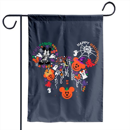 Disney Halloween Garden Flags