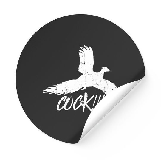 Pheasant Hunting t Upland Midwest outdoorsmen Stickers