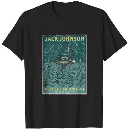 Discover Jack Johnson Meet The Moonlight 2022 Tour Shirt, Jack Johnson T-shirt