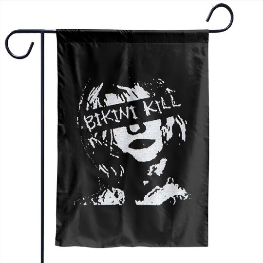 Bikini Kill Garden Flags