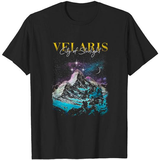 Velaris City of Starlight Shirt, A Court of Thorns and Roses, Night Court Shirt / Gift for Bookish