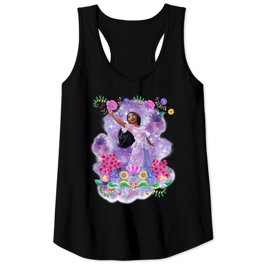 Isabella Encanto Tank Tops, Isabella Encanto Dress, Disney Encanto Tank Tops