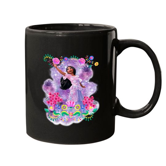 Isabella Encanto Mugs, Isabella Encanto Dress, Disney Encanto Mugs